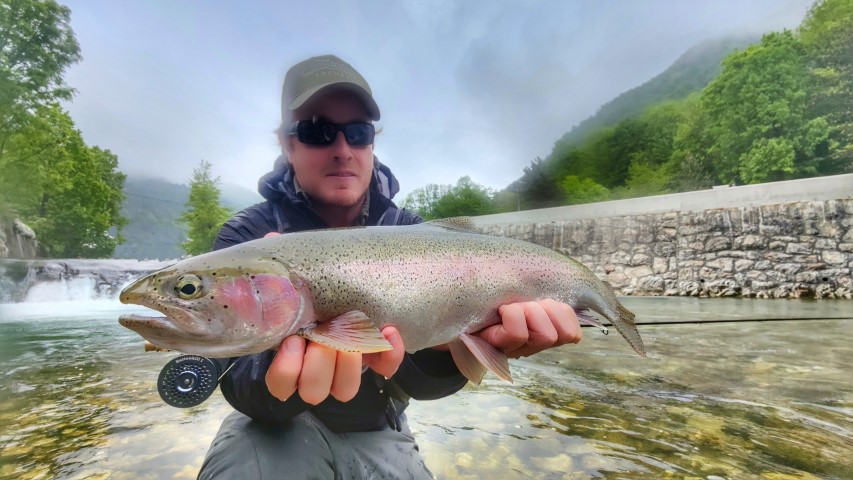 good rainbow small stream.